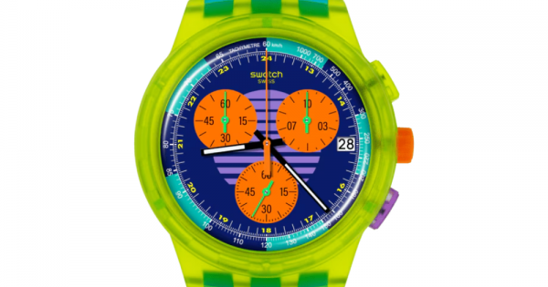 Swatch Neon Wave - Chronograph from the Swatch Neon